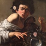 2. Caravaggio, Ragazzo morso da un ramarro. Collezione privata